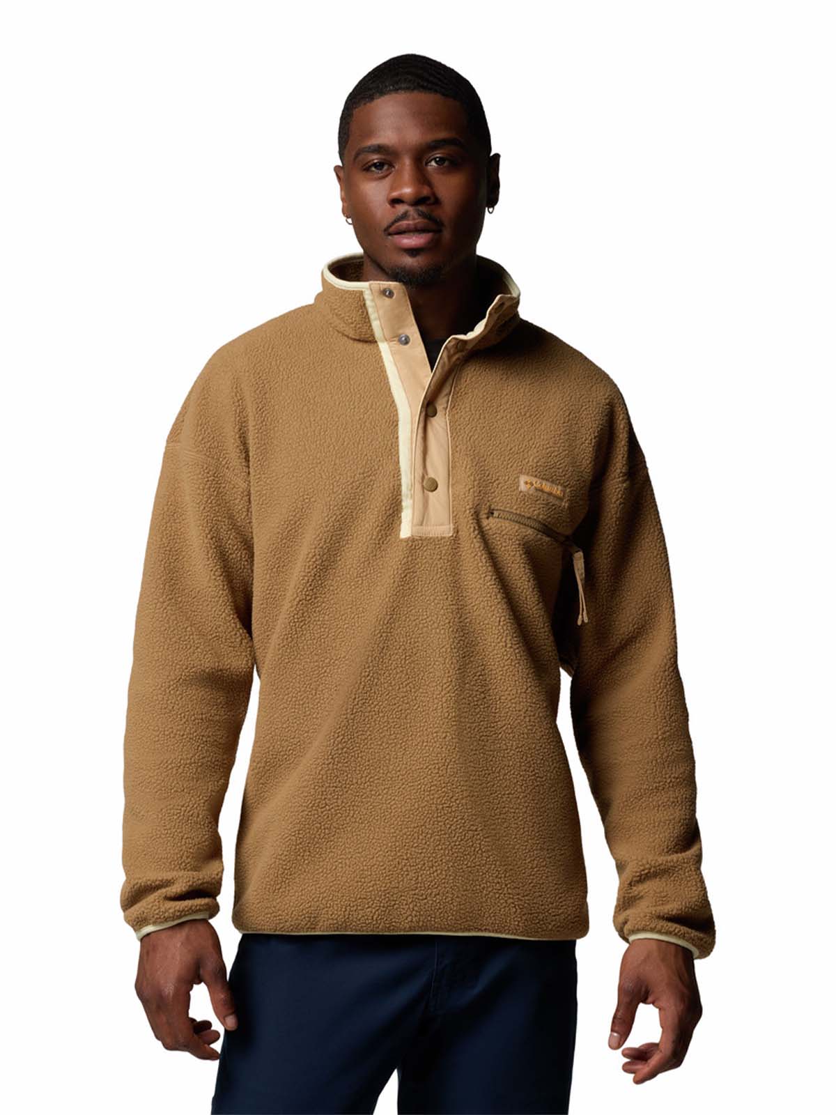 メンズウェア 8gshoot FLEECE HALFZIP PULLOVER Polar Hombre Helvetia Half Snap Café Columbia – Columbia Chile
