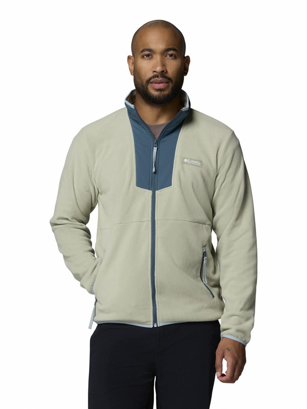Polar Hombre Sequoia Grove Full Zip Gris Safari Columbia
