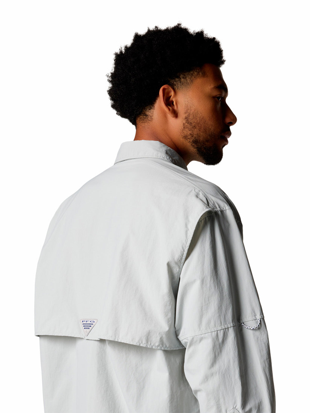 Camisa Manga Larga Hombre Bahama II Gris Columbia