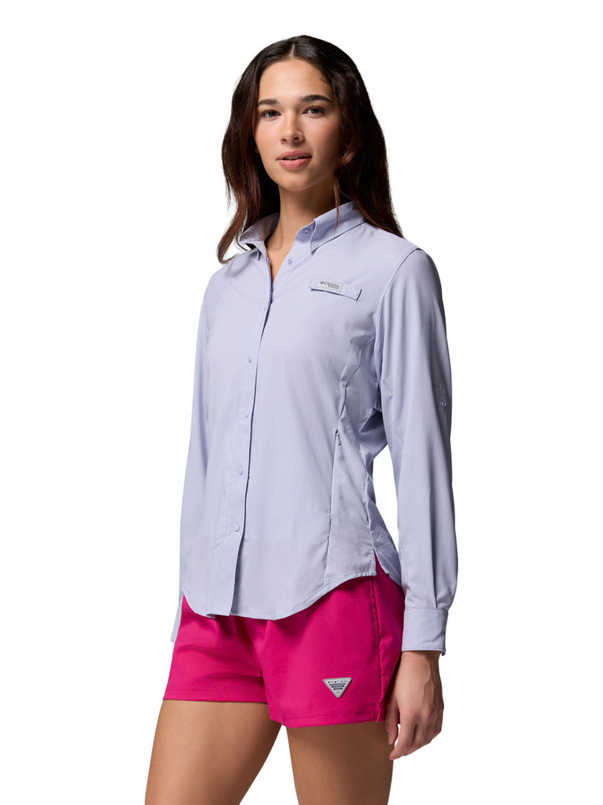 Blusa Manga Larga Mujer Tamiami II Morado Columbia