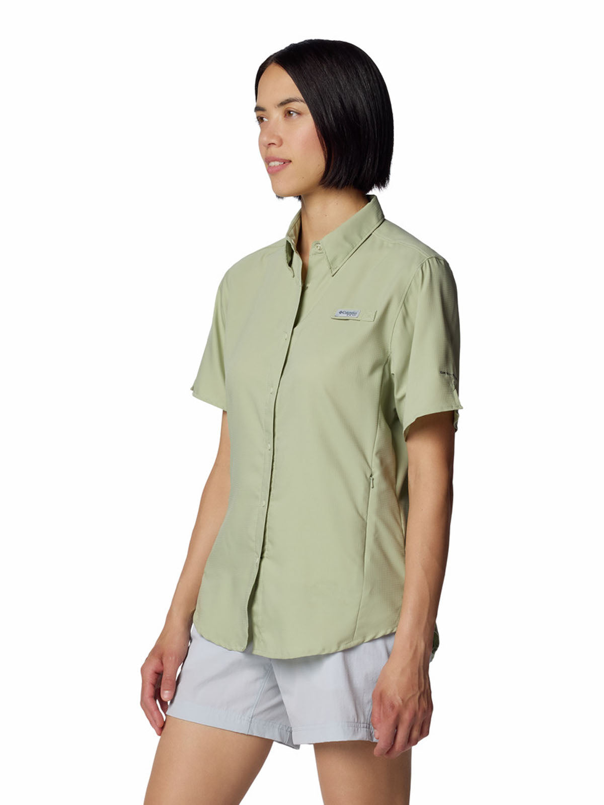 Blusa Manga Larga Mujer Tamiami II Verde Columbia