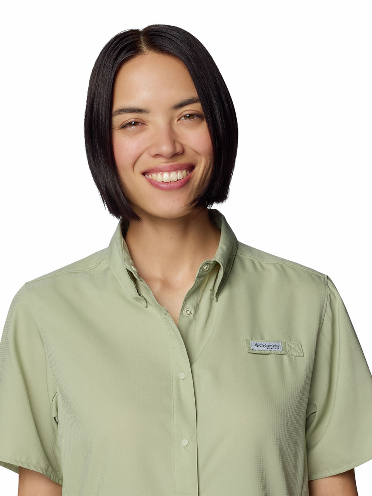 Blusa Manga Larga Mujer Tamiami II Verde Columbia