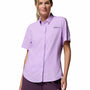 Blusa Manga Corta Mujer Tamiami II Morado Columbia