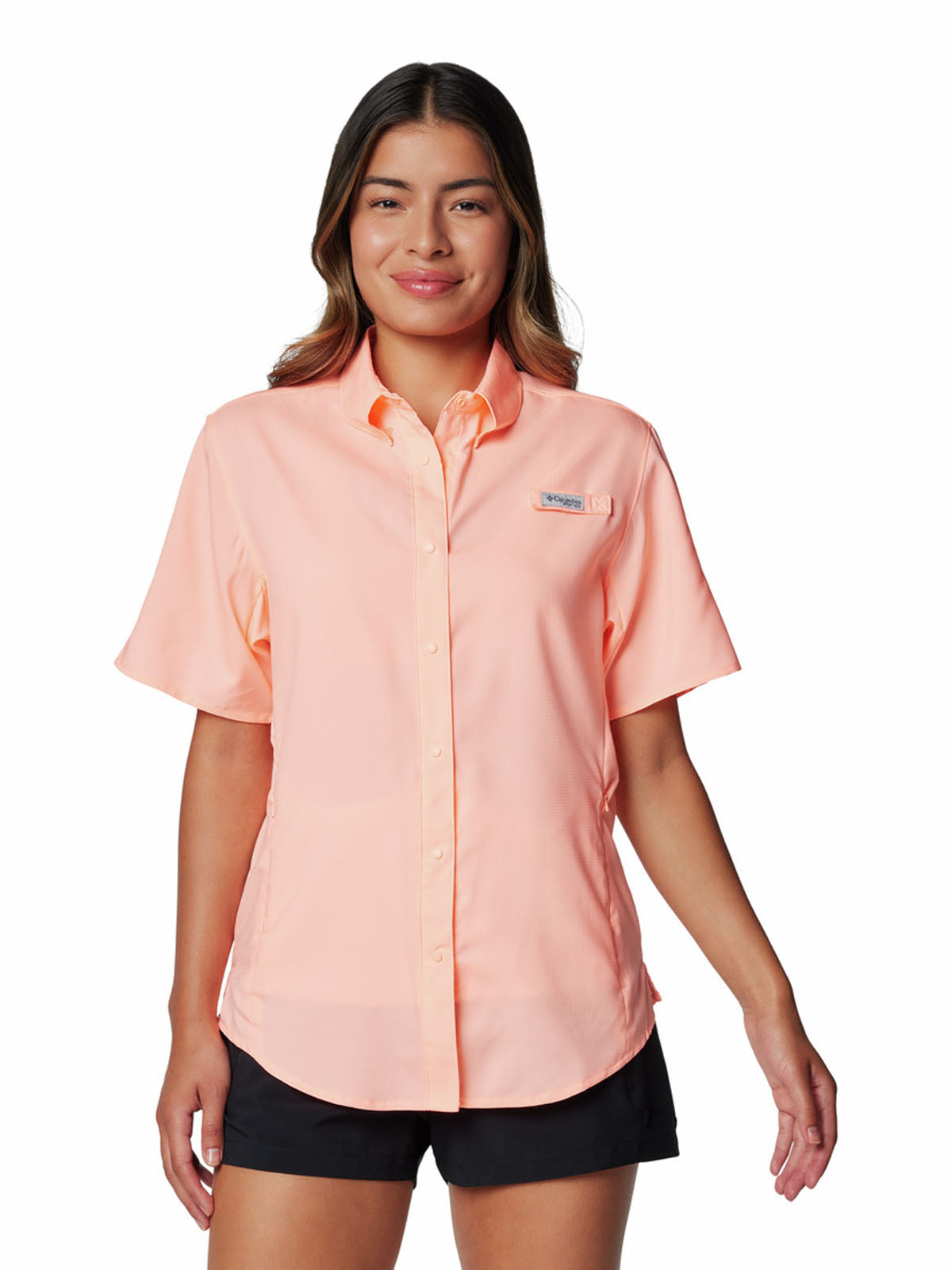 Blusa Manga Corta Mujer Tamiami II Rosado Columbia