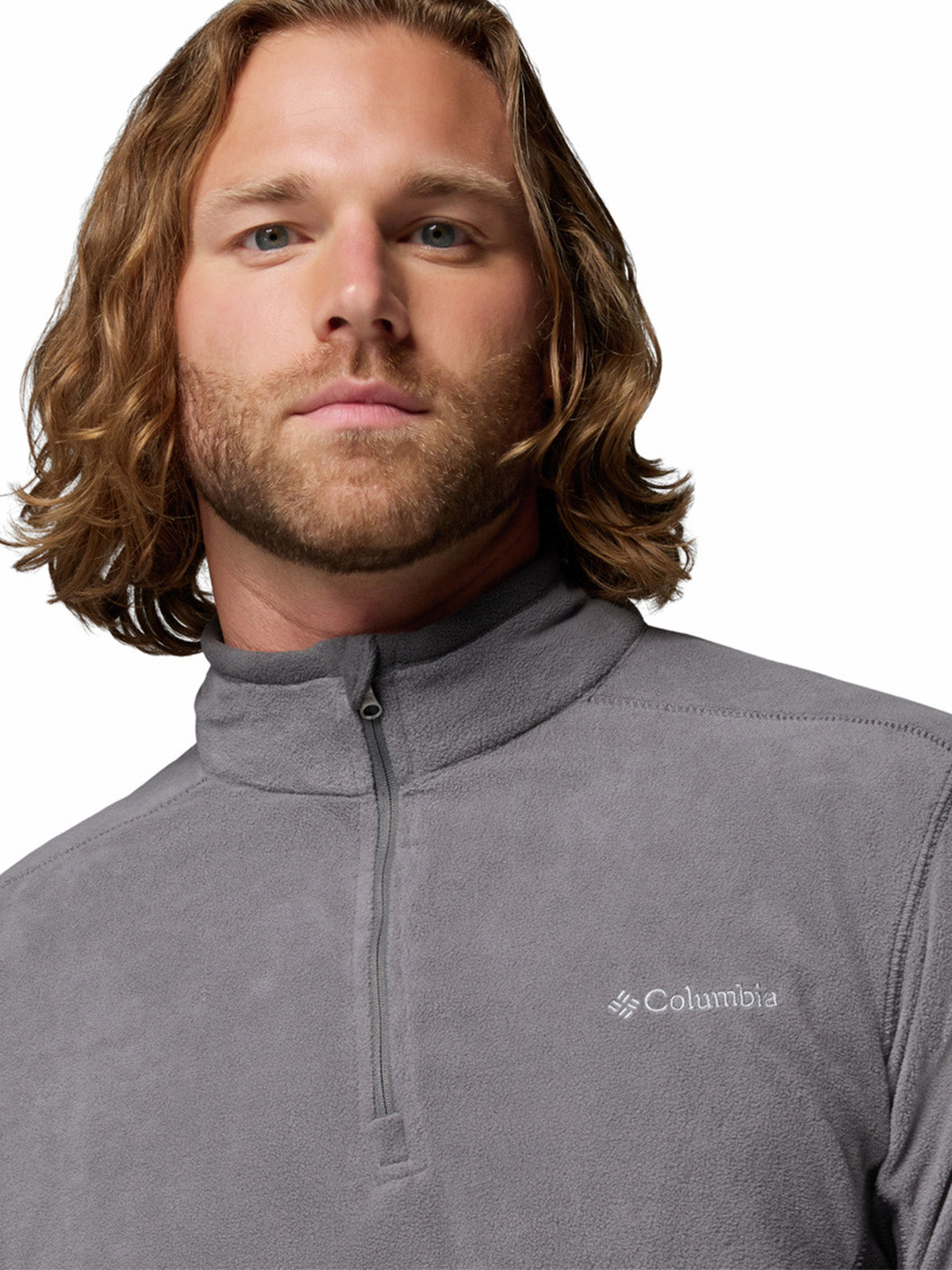 Polar Hombre Klamath Range Half Zip Gris Columbia