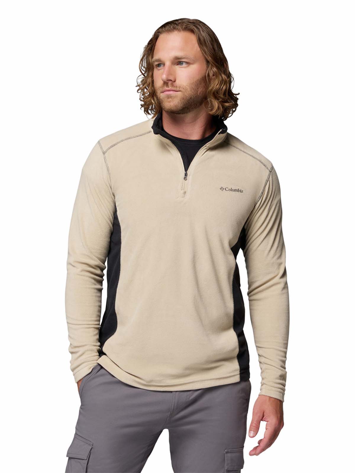 Polar Hombre Klamath Range II Half Zip Beige Columbia