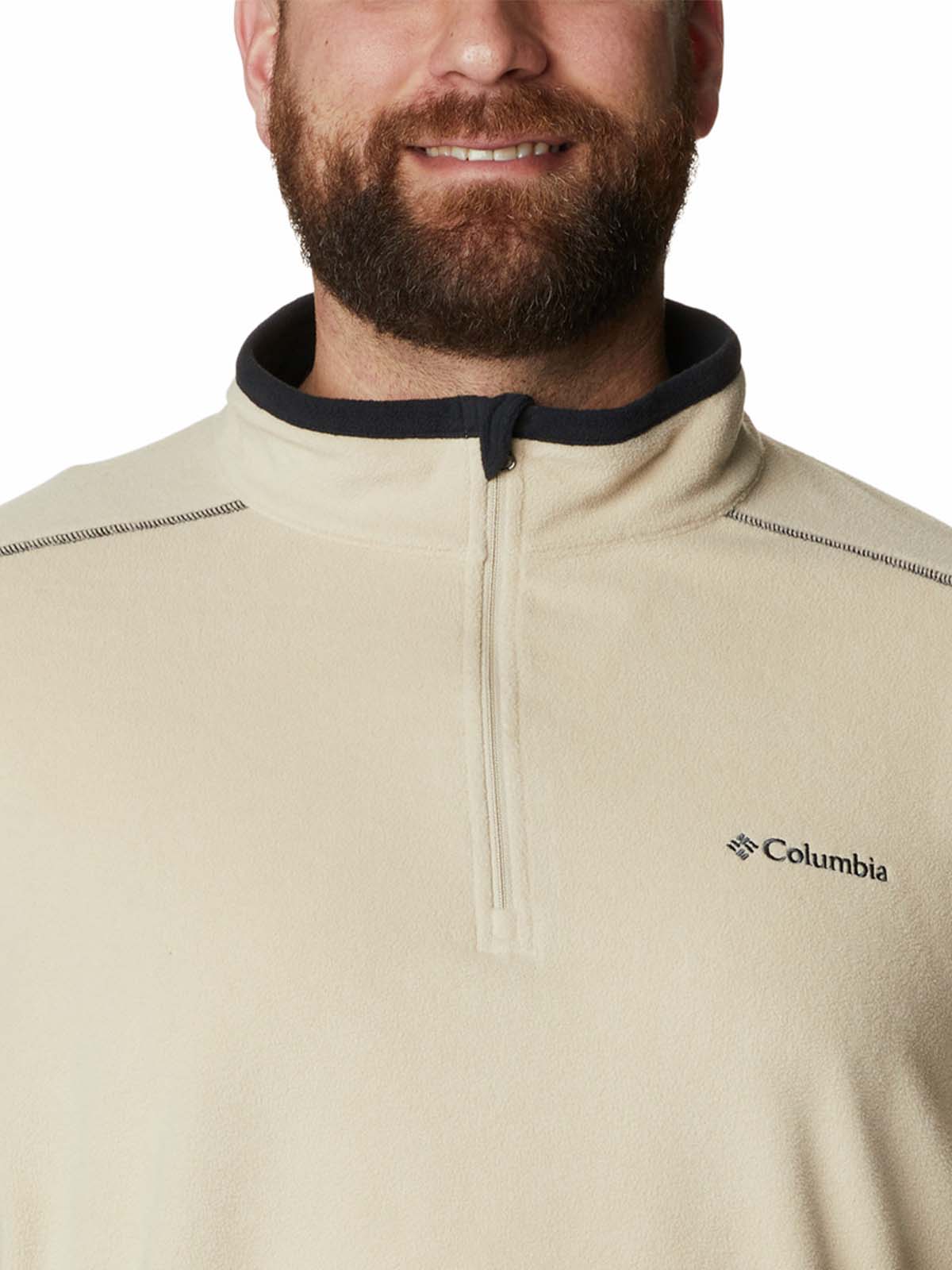 Polar Hombre Klamath Range II Half Zip Beige Columbia