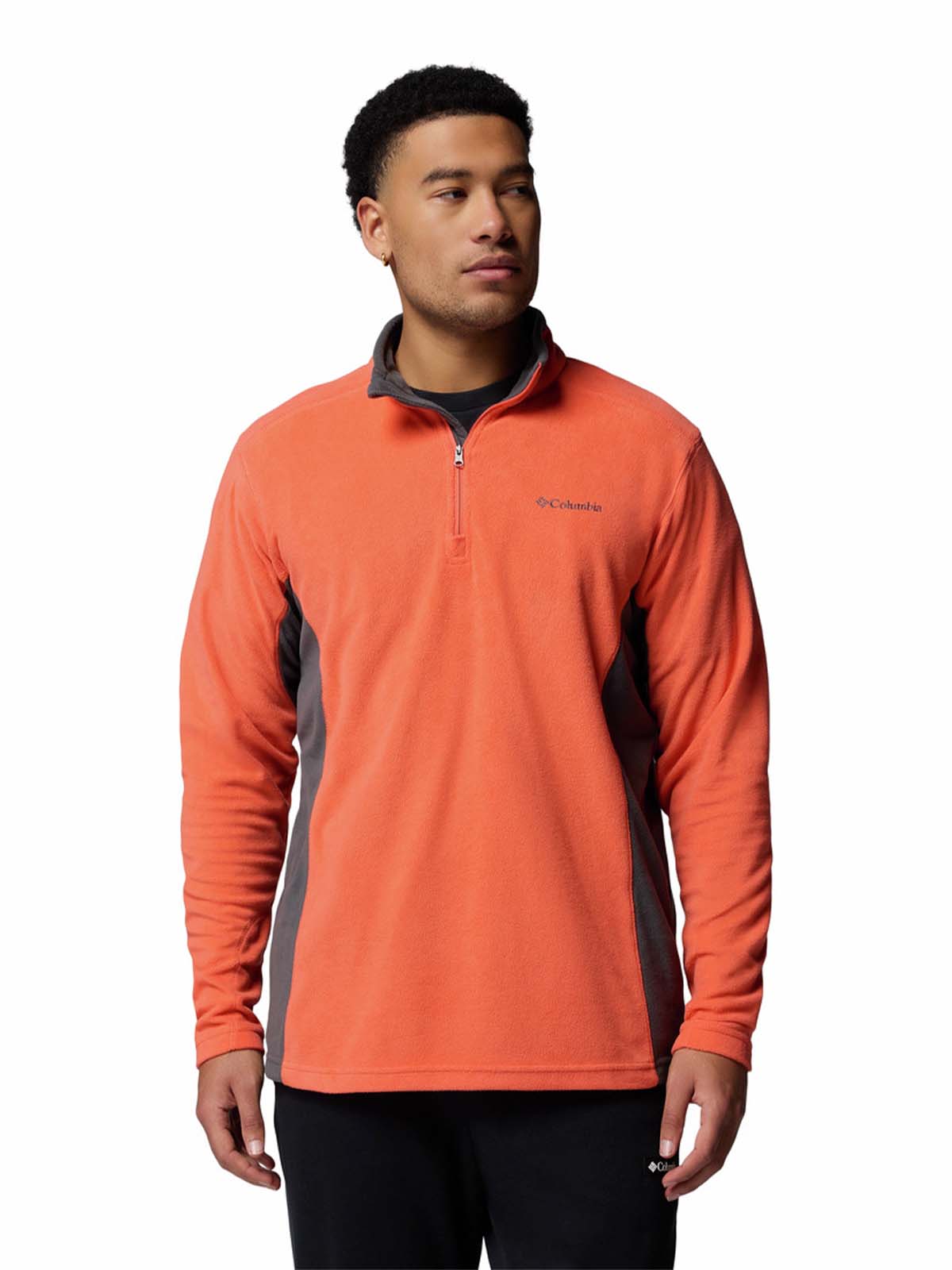 Polar Hombre Klamath Range II Half Zip Naranjo Columbia