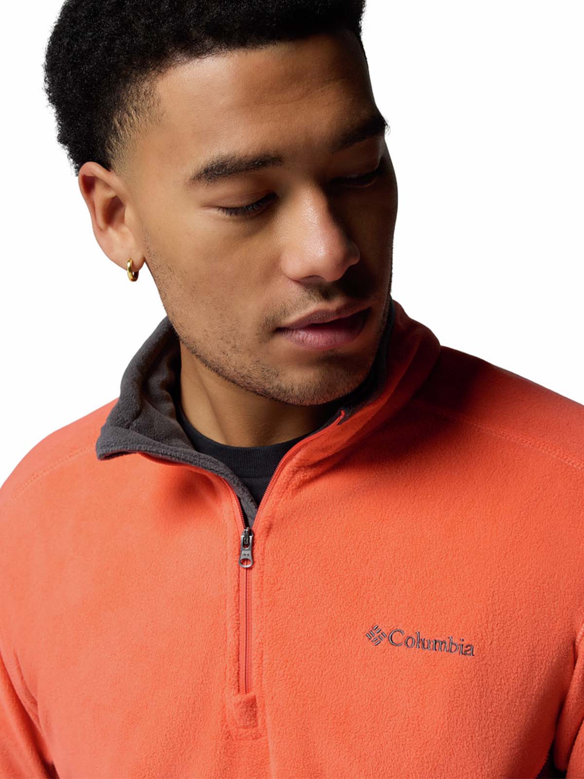 Polar Hombre Klamath Range II Half Zip Naranjo Columbia