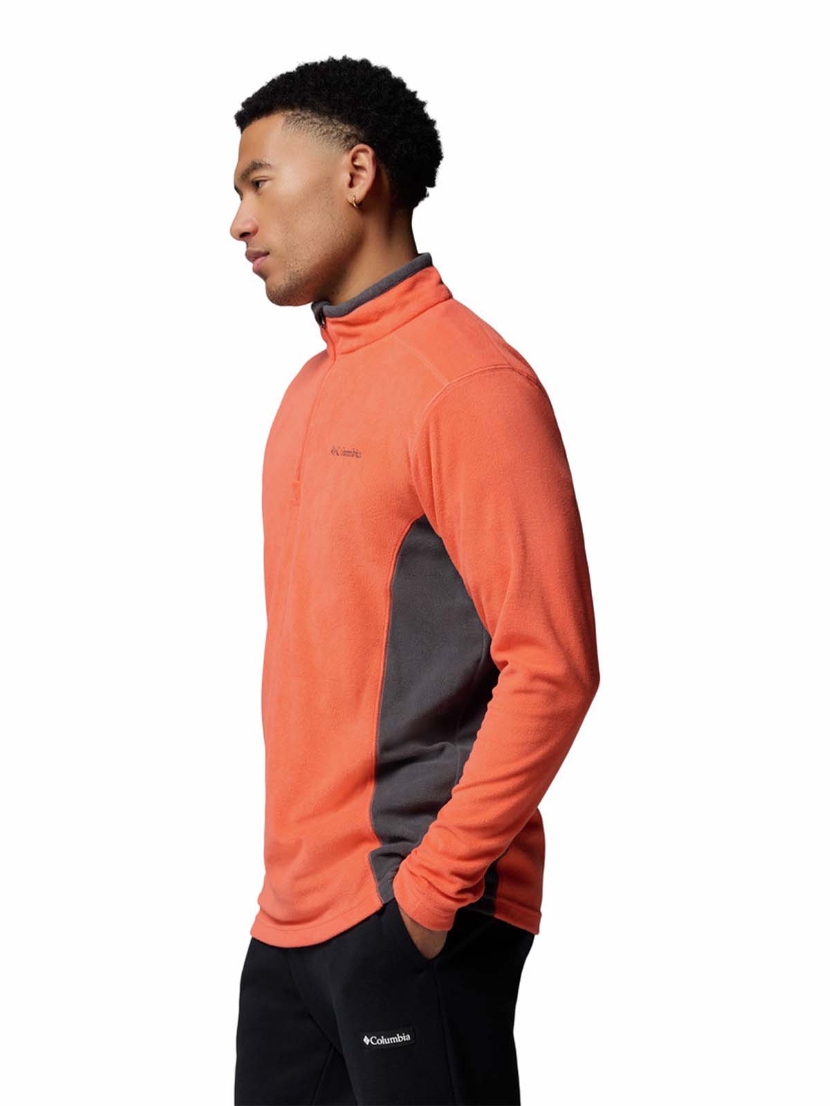 Polar Hombre Klamath Range II Half Zip Naranjo Columbia