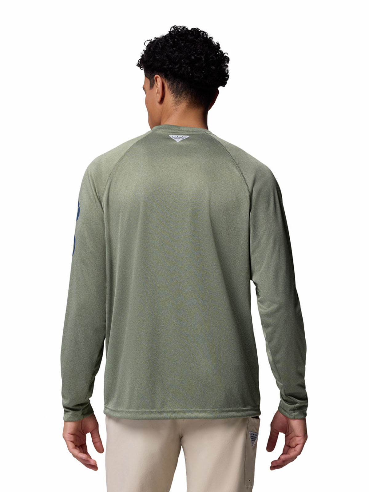 Polera Manga Larga Hombre Terminal Tackle Gris Columbia