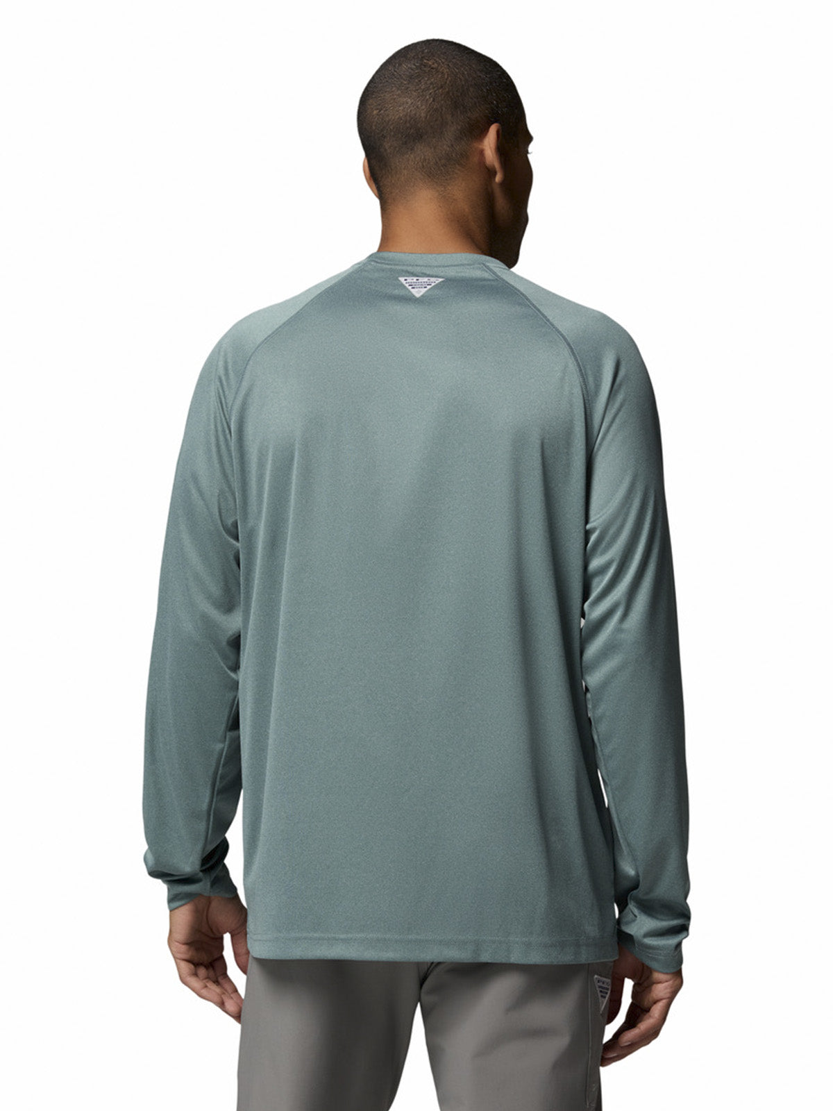 Polera Manga Larga Hombre Terminal Tackle Gris Columbia