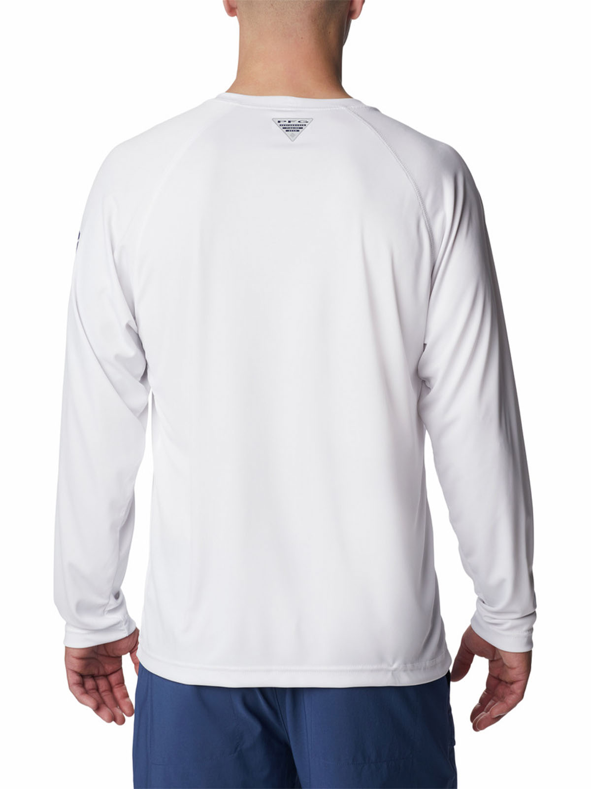 Polera Manga Larga Hombre Terminal Tackle Blanco Columbia
