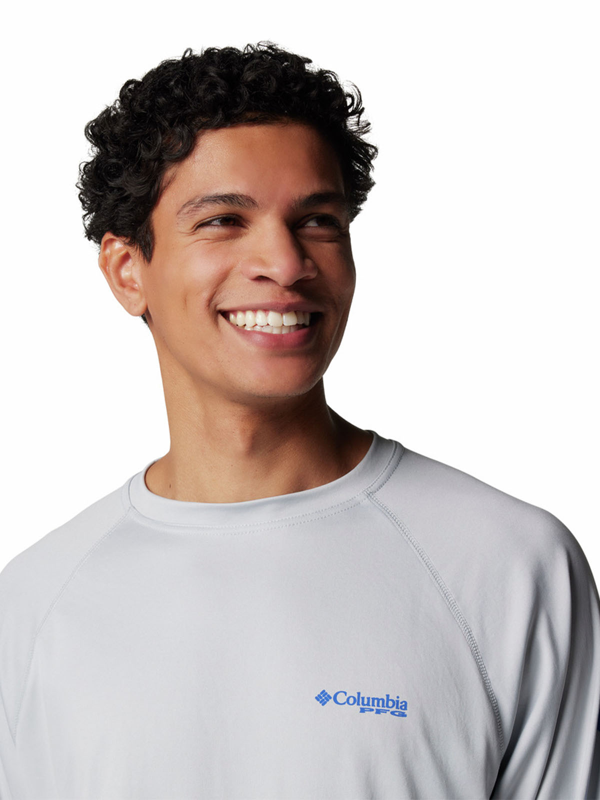 Polera Manga Larga Hombre Terminal Tackle Gris Columbia