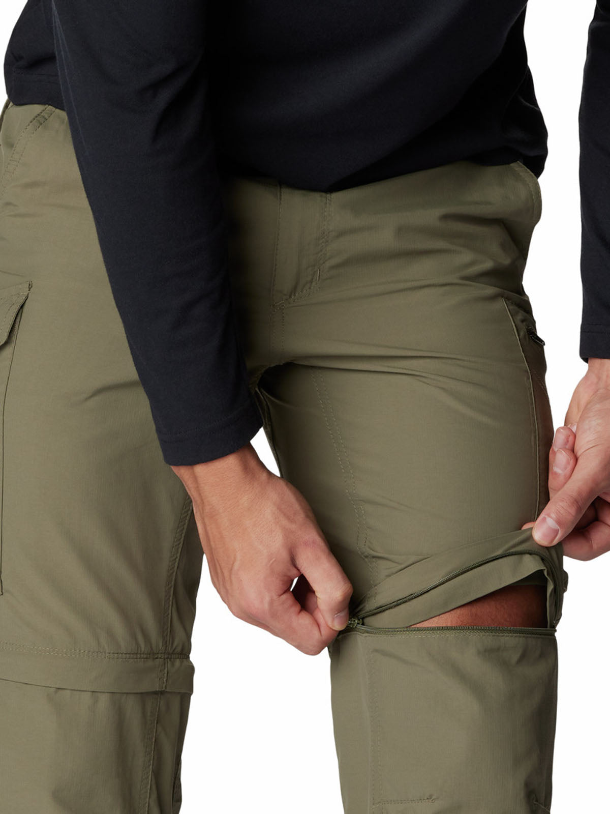 Pantalón Hombre Silver Ridge Convertible Verde Columbia