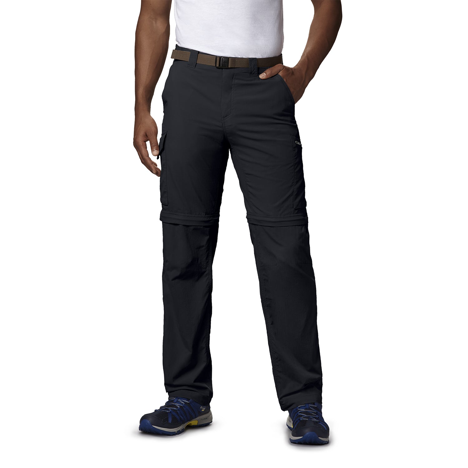 Pantalón Hombre Silver Ridge Convertible Negro Columbia