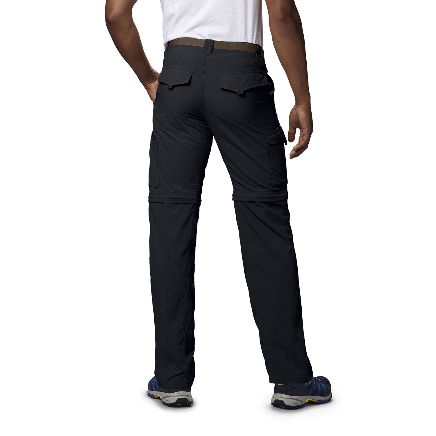 Pantalón Hombre Silver Ridge Convertible Negro Columbia