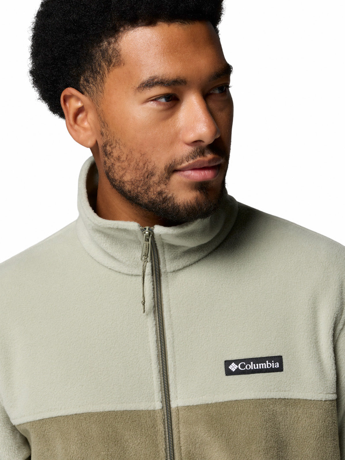 Polar Hombre Steens Mountain Full Zip 2.0 Gris Safari Columbia