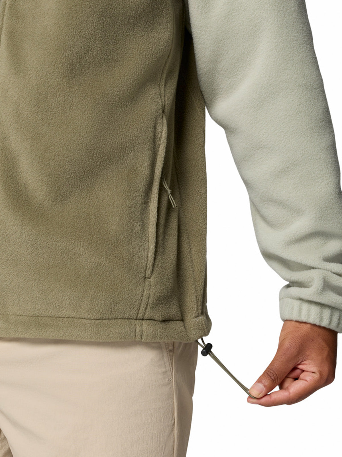Polar Hombre Steens Mountain Full Zip 2.0 Gris Safari Columbia