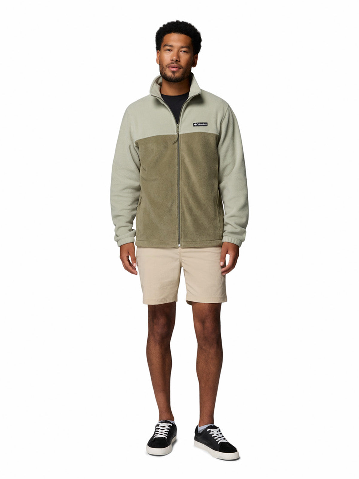 Polar Hombre Steens Mountain Full Zip 2.0 Gris Safari Columbia