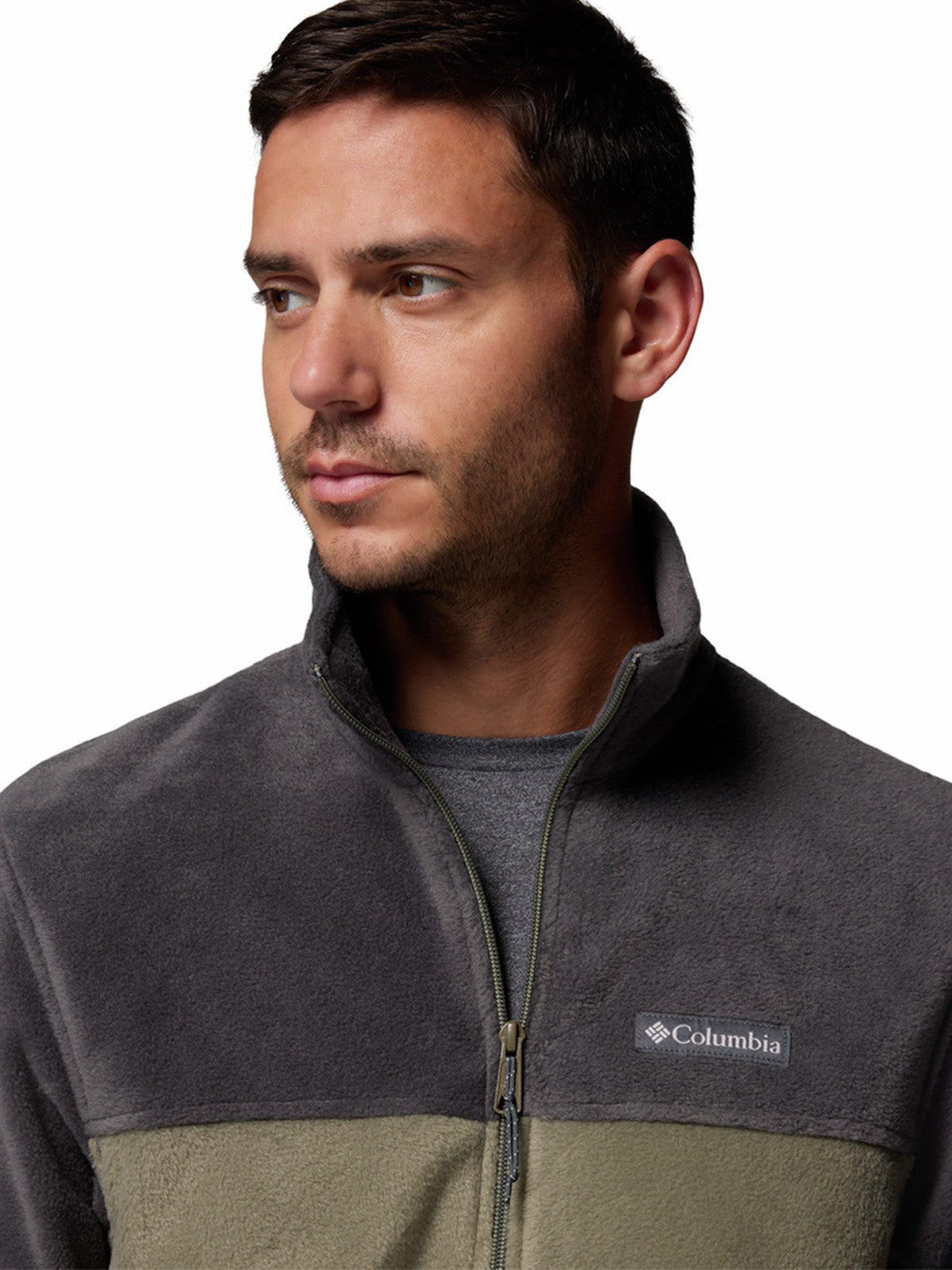 Polar Hombre Steens Mountain Full Zip 2.0 Gris Columbia