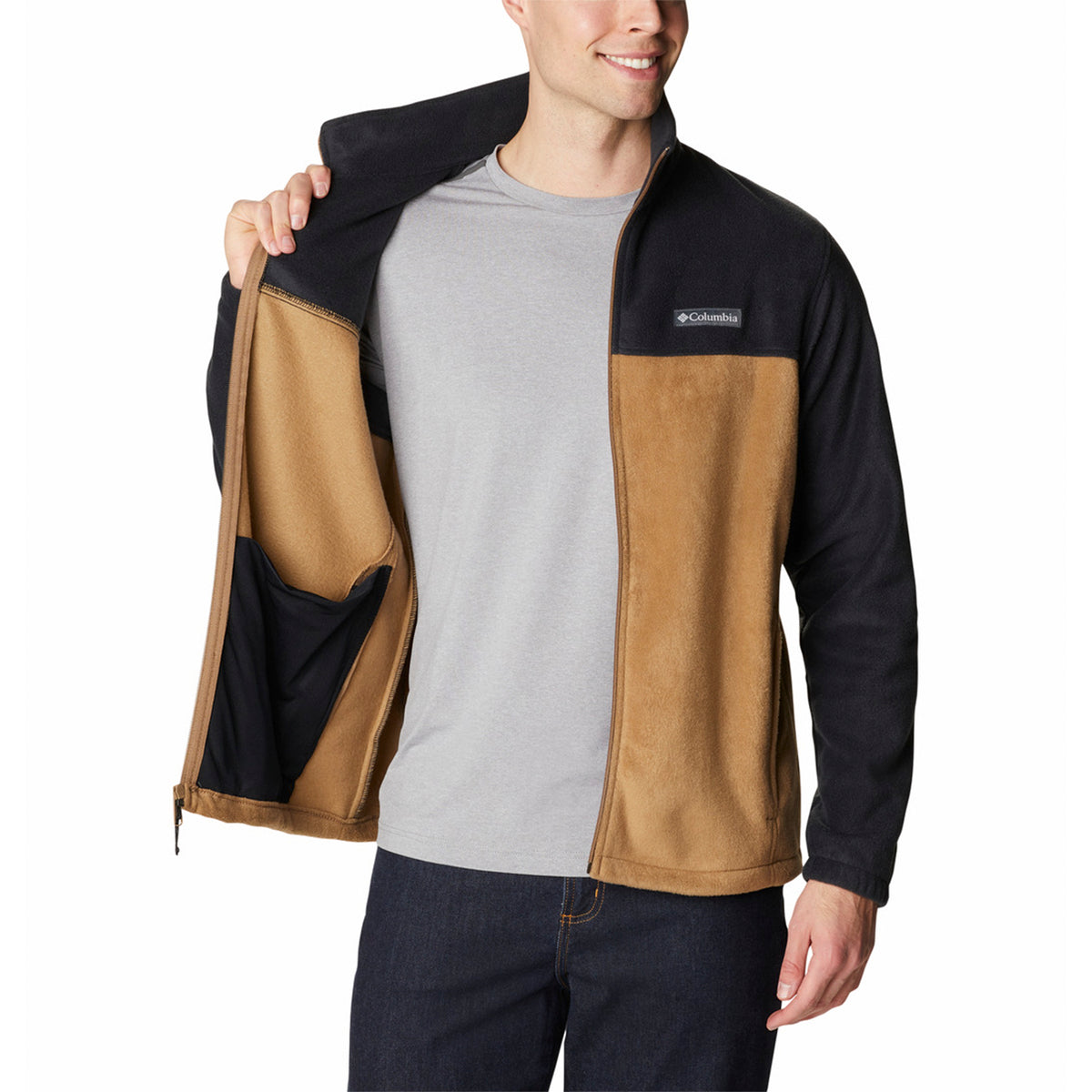 Polar Hombre Steens Mountain Full Zip 2.0 Negro Columbia