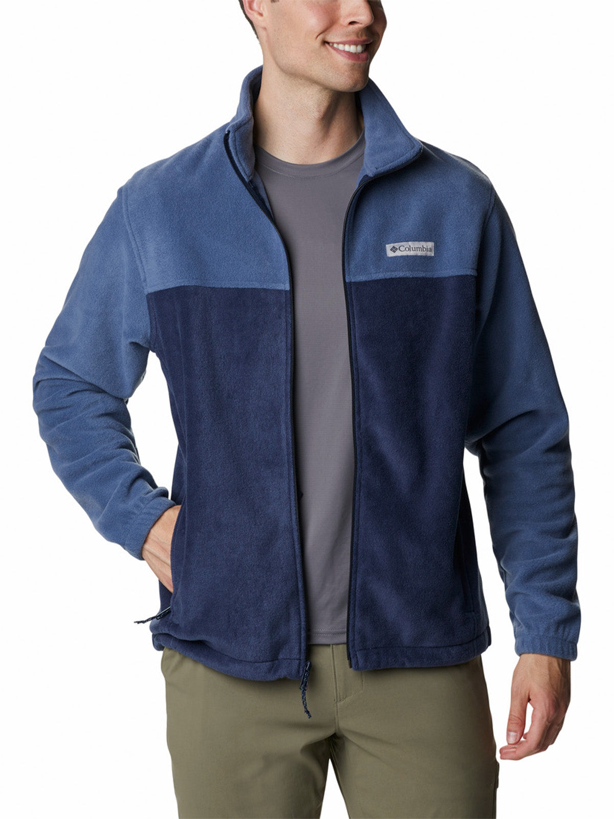Polar Hombre Steens Mountain Full Zip 2.0 Azul Columbia