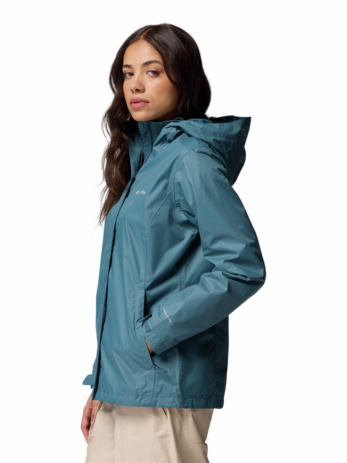 Cortaviento Mujer Arcadia II Azul Columbia