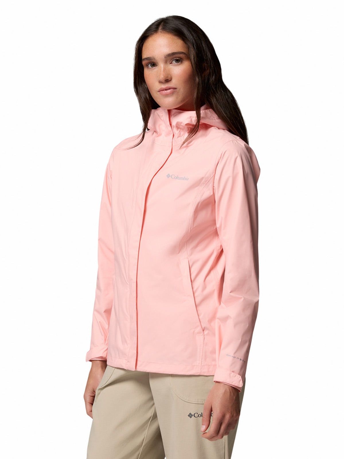 Cortaviento Mujer Arcadia II Rosado Columbia