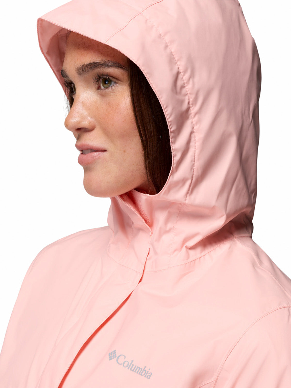 Cortaviento Mujer Arcadia II Rosado Columbia