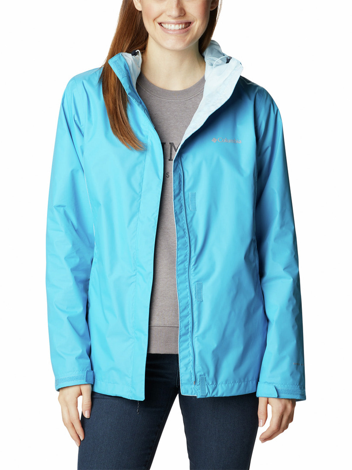 Cortaviento Mujer Arcadia II Azul Columbia