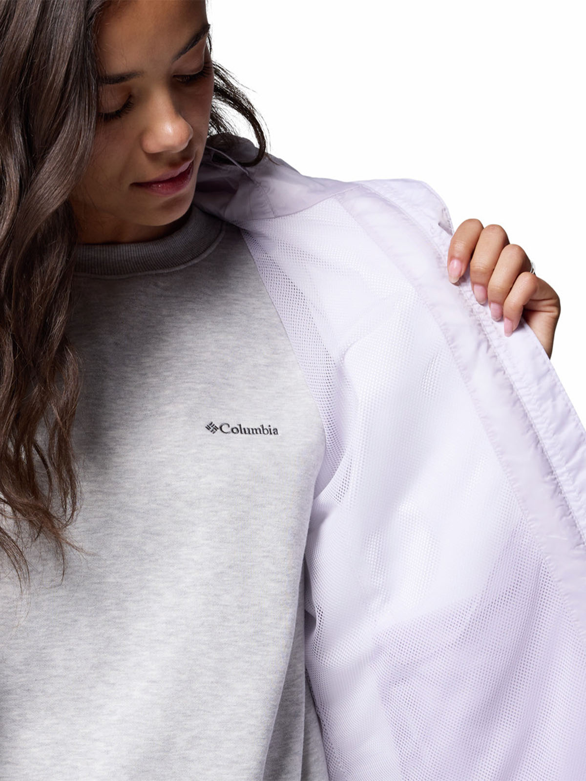 Cortaviento Mujer Arcadia II Morado Columbia