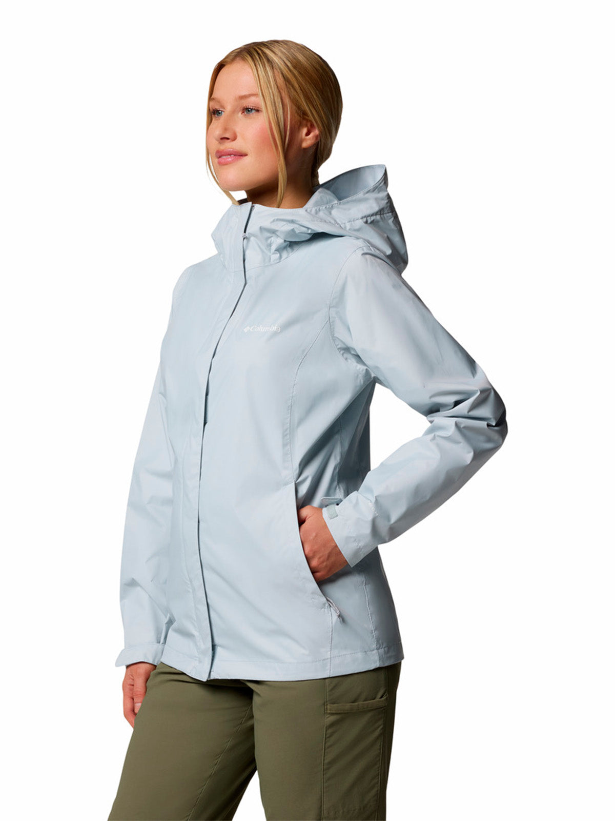 Cortaviento Mujer Arcadia II Gris Cirrus Grey Columbia – Columbia