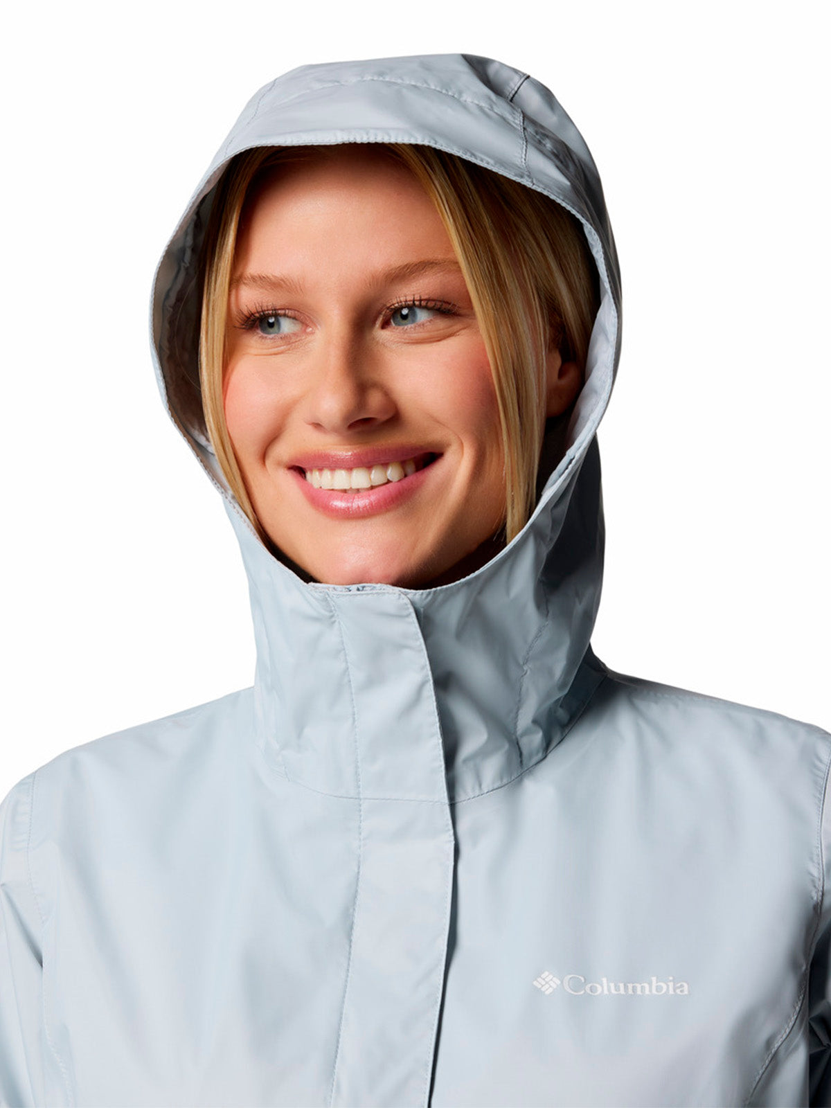 Cortaviento Mujer Arcadia II Gris Columbia