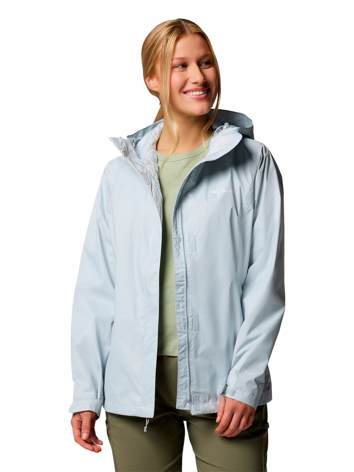 Cortaviento Mujer Arcadia II Gris Columbia