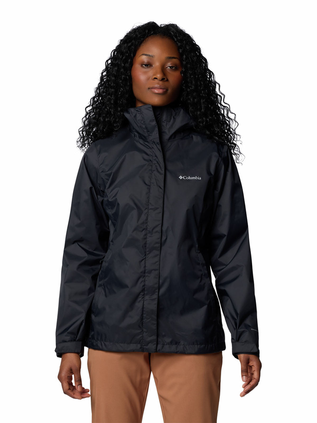 Cortaviento Mujer Arcadia II Negro Columbia