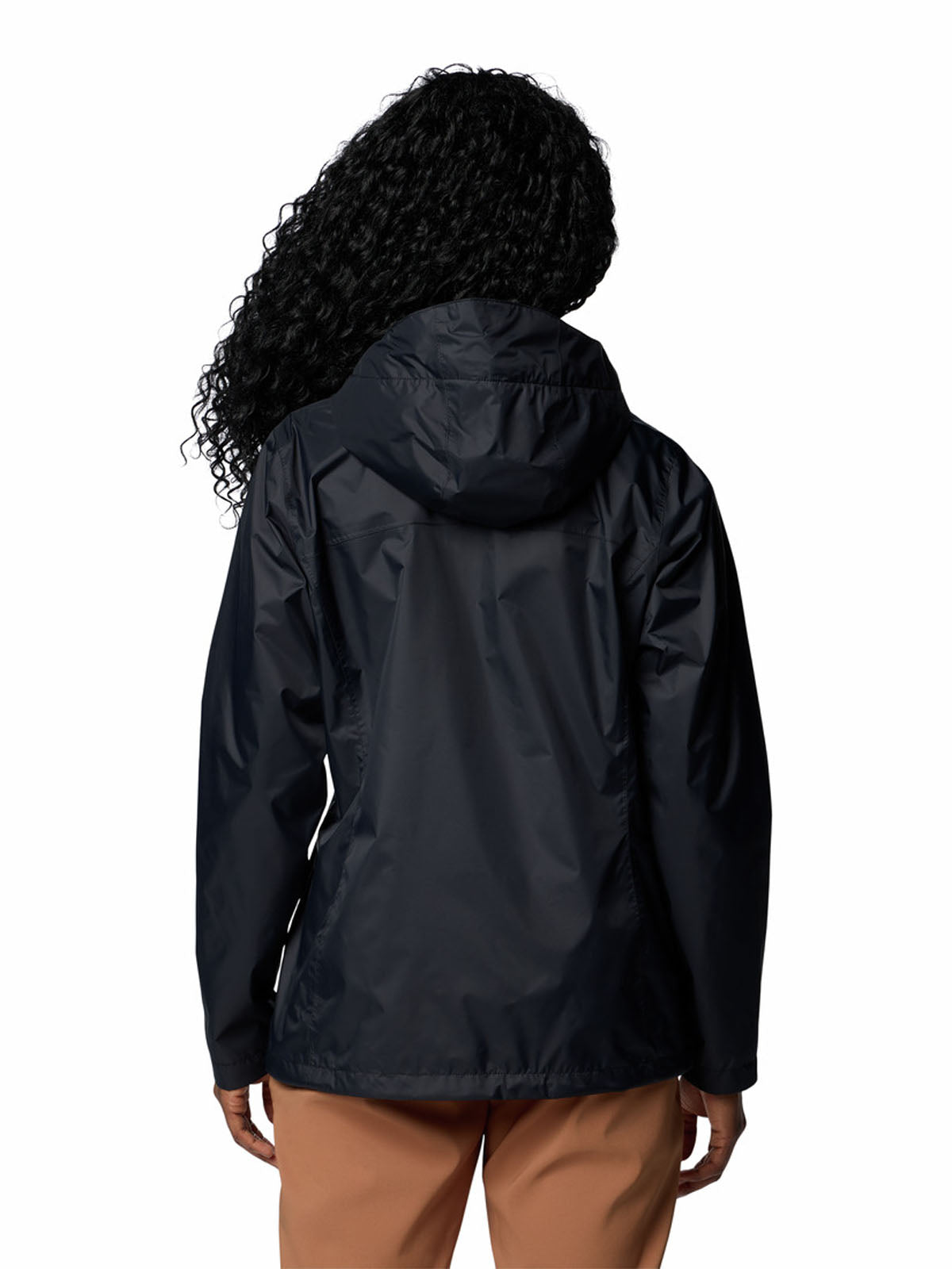 アルパナ　MSDFロゴ付きブラックジャケット　新品　肩章なし　LLサイズ Cortaviento Mujer Arcadia II Negro Black Trail Running Columbia