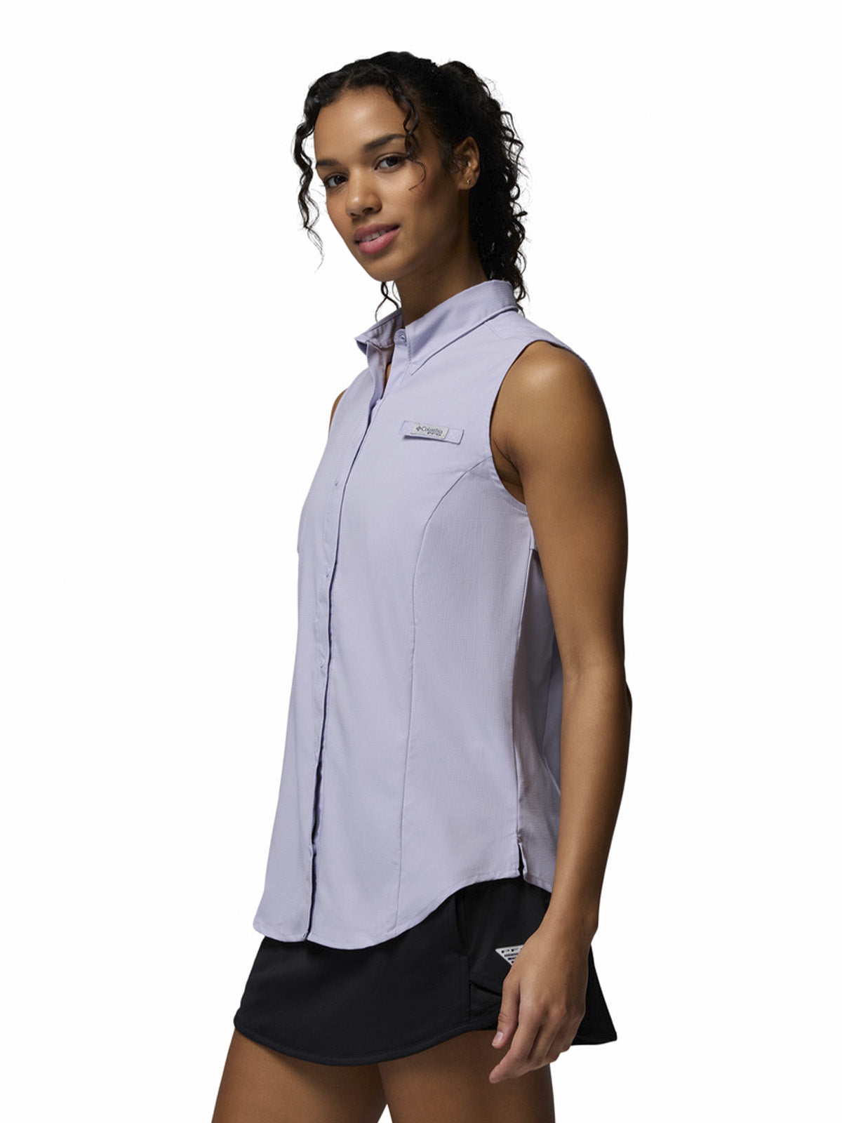 Blusa Manga Larga Mujer Tamiami Sleevele Morado Columbia