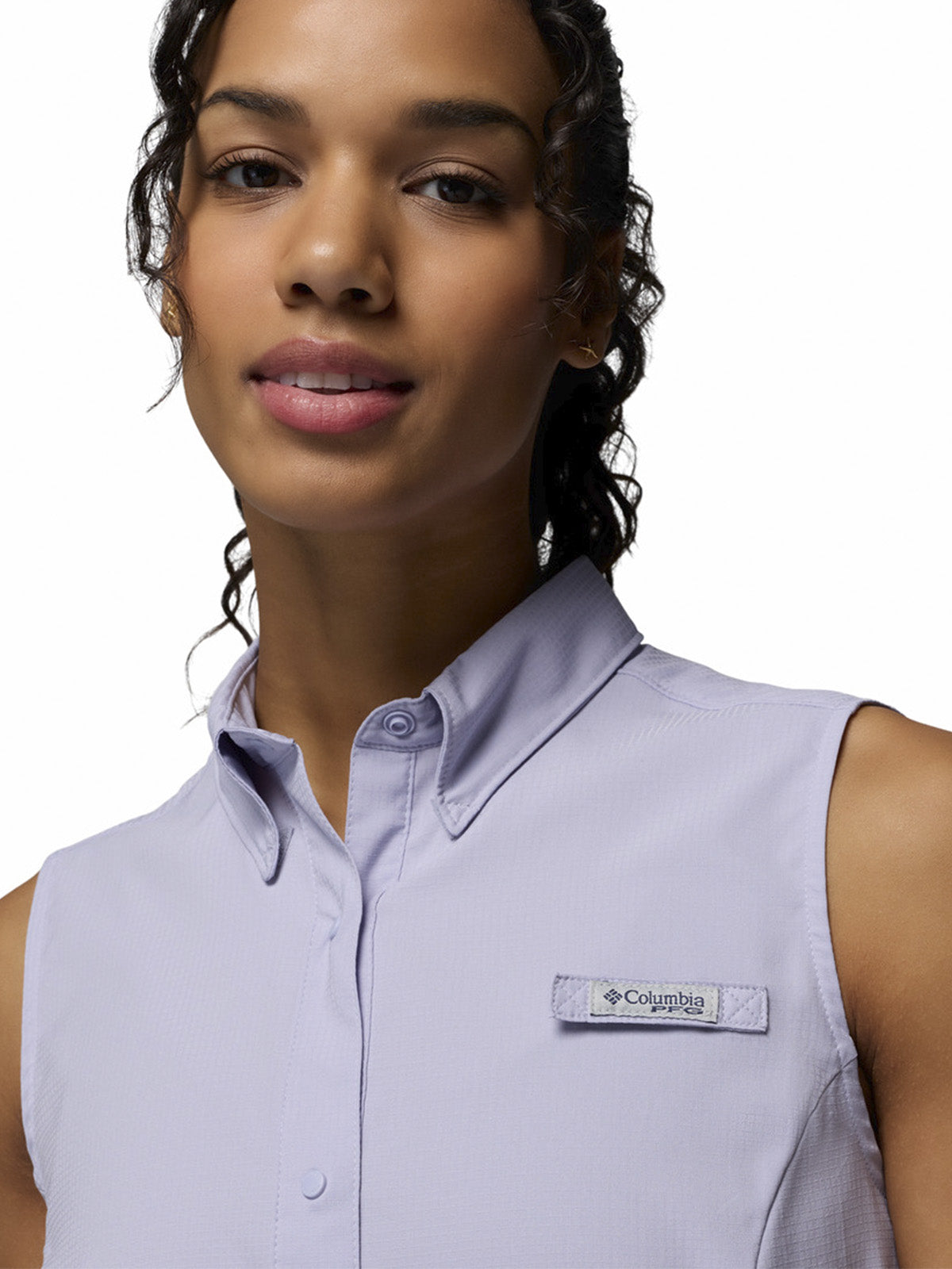 Blusa Manga Larga Mujer Tamiami Sleevele Morado Columbia