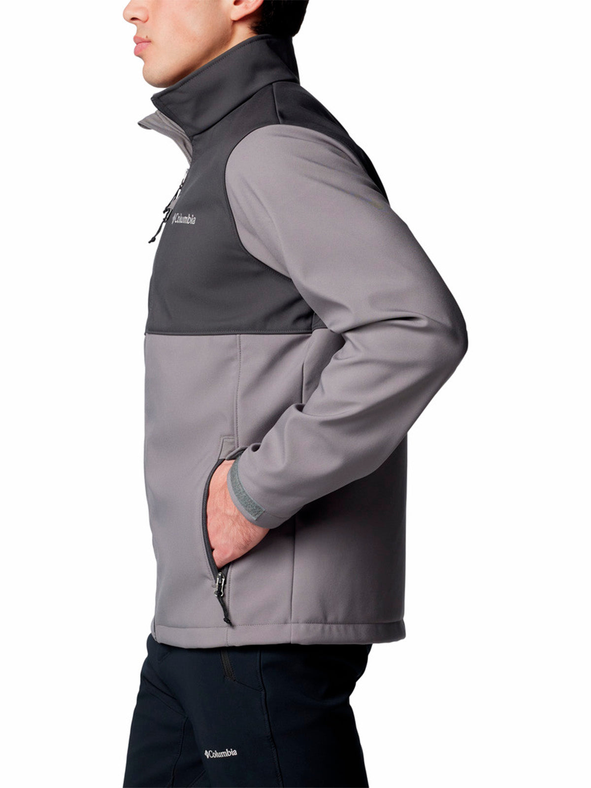 Softshell Hombre Ascender Gris Columbia