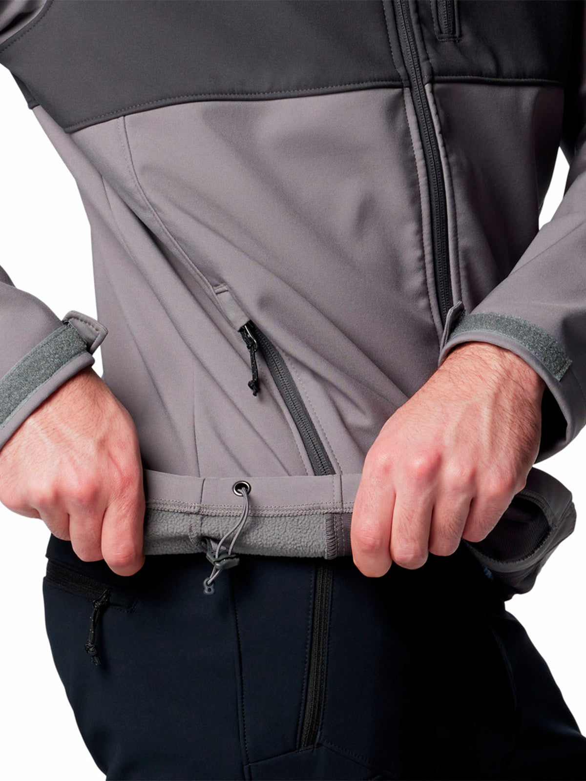 Softshell Hombre Ascender Gris Columbia