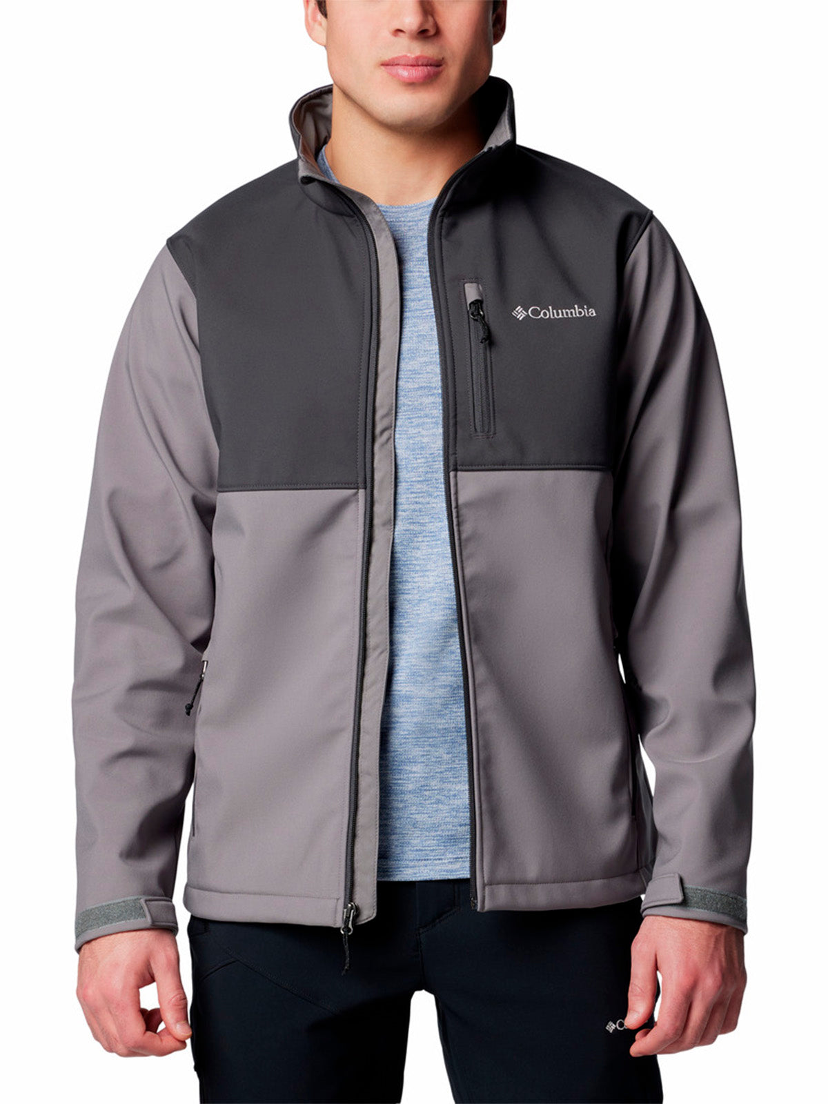 Softshell Hombre Ascender Gris Columbia