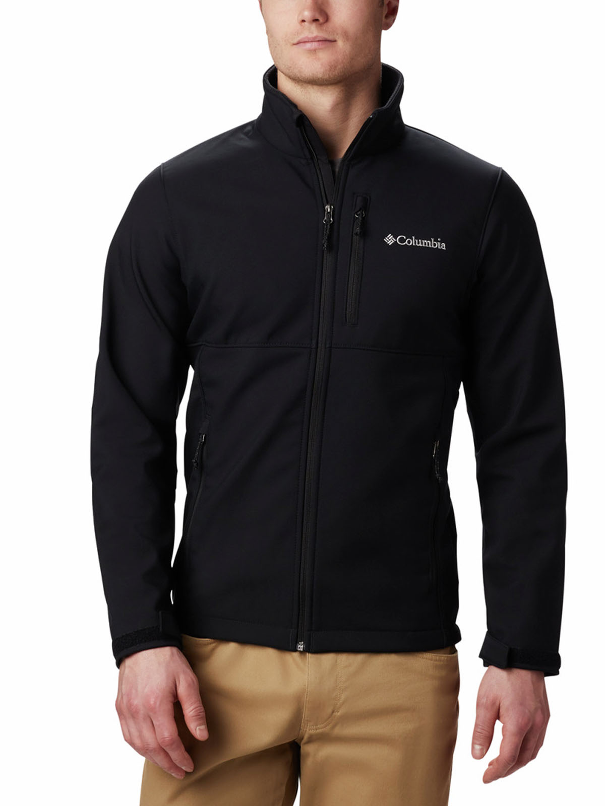 Softshell Hombre Ascender Negro Columbia