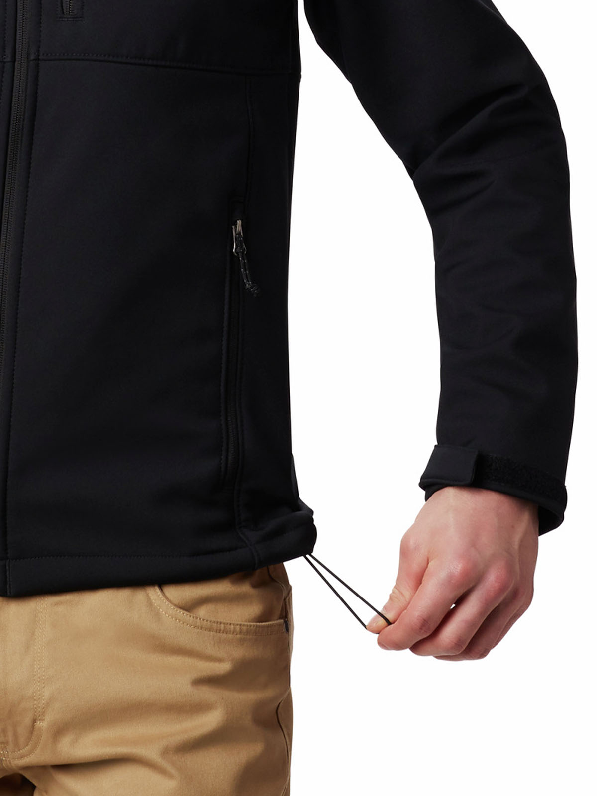 Softshell Hombre Ascender Negro Columbia