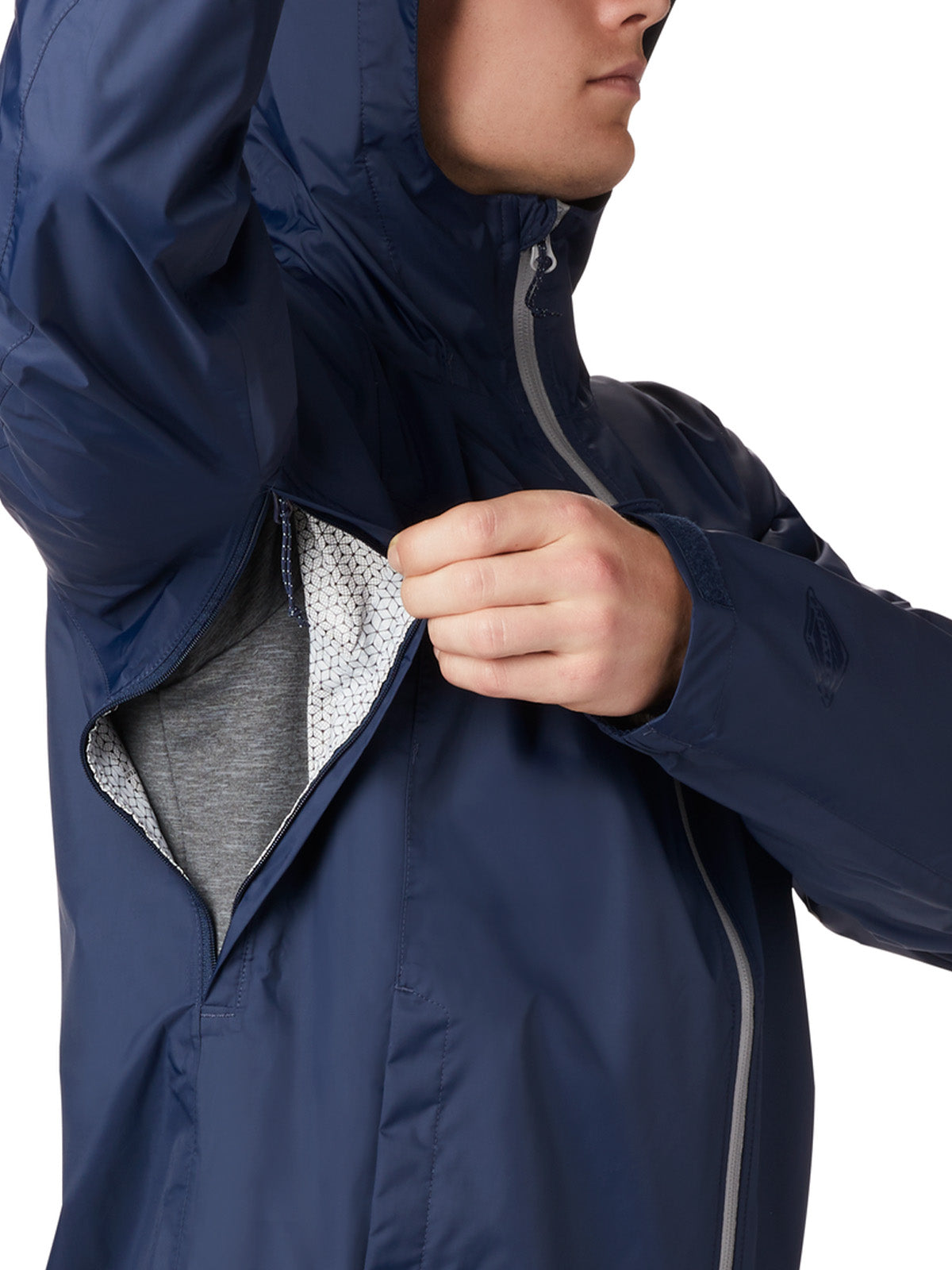 Cortaviento Hombre Evapouration Azul Columbia