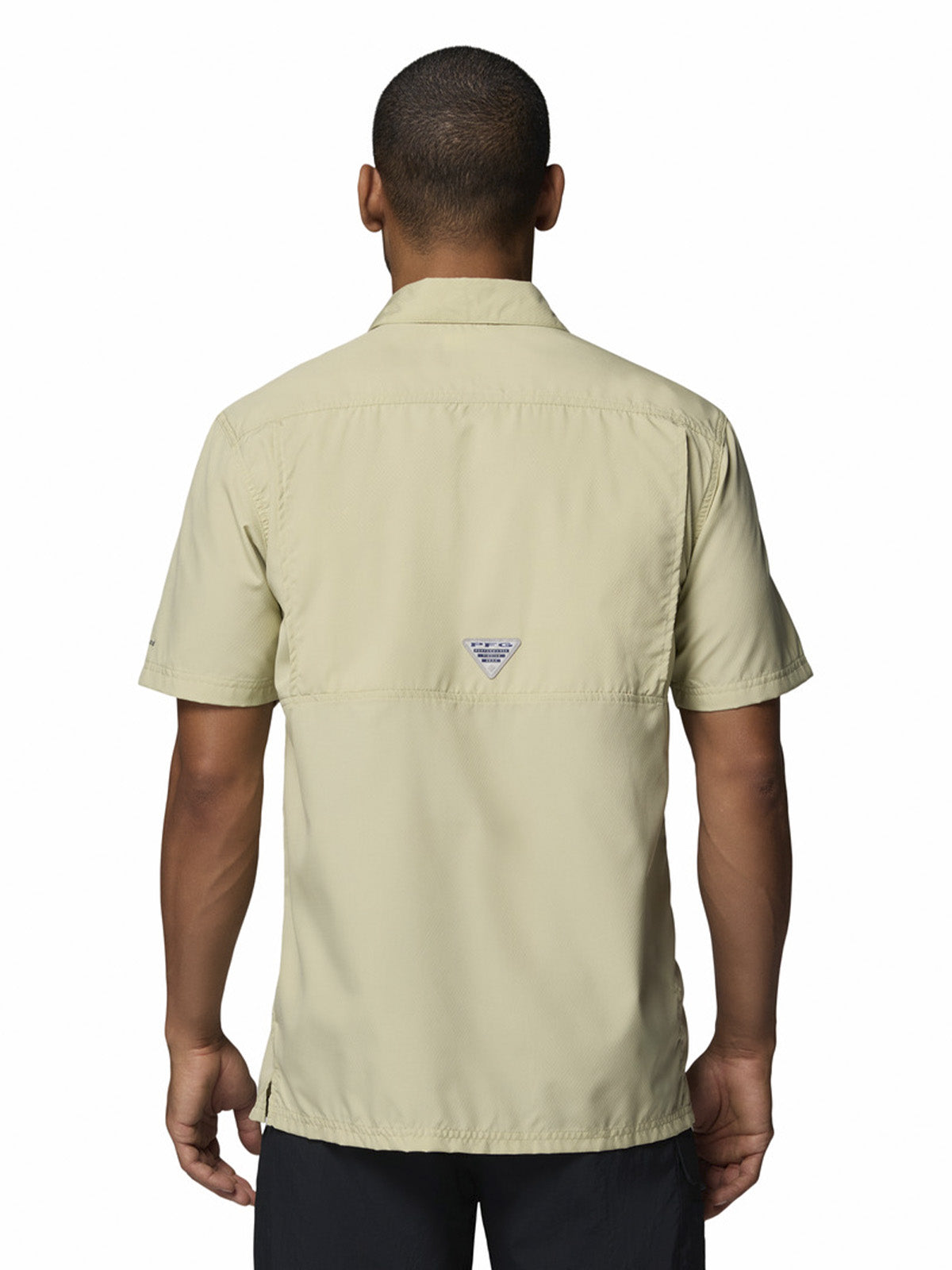 Camisa Manga Corta Hombre Slack Tide Camp Verde Columbia