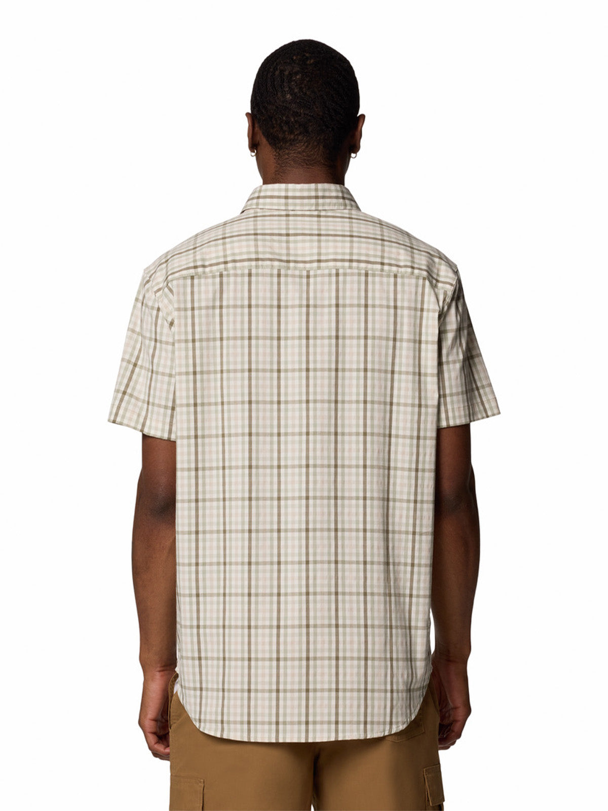 Camisa Manga Corta Hombre Rapid Rivers II Gris Columbia