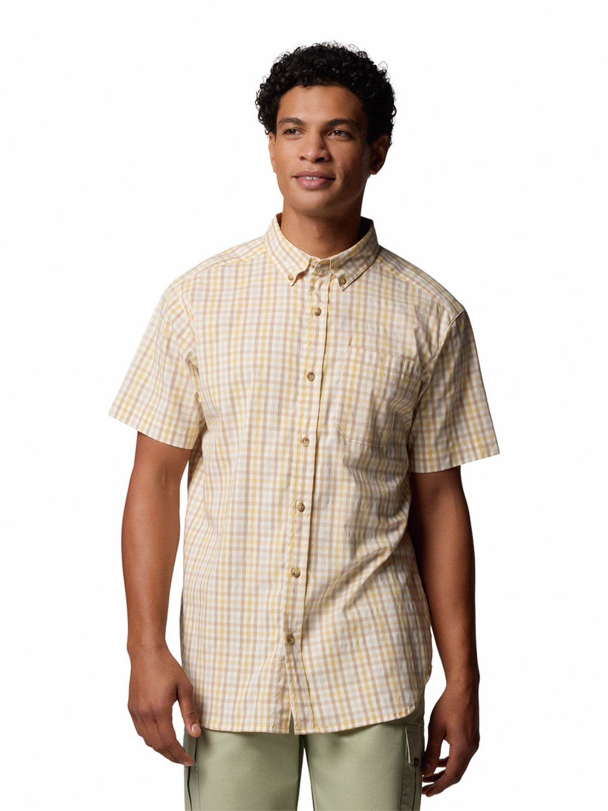 Camisa Manga Corta Hombre Rapid Rivers II Multicolor Columbia