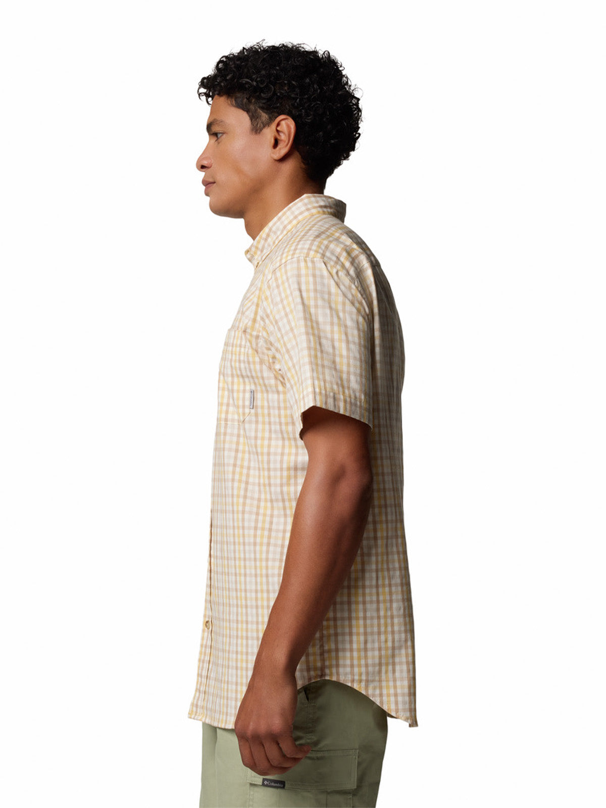 Camisa Manga Corta Hombre Rapid Rivers II Multicolor Columbia