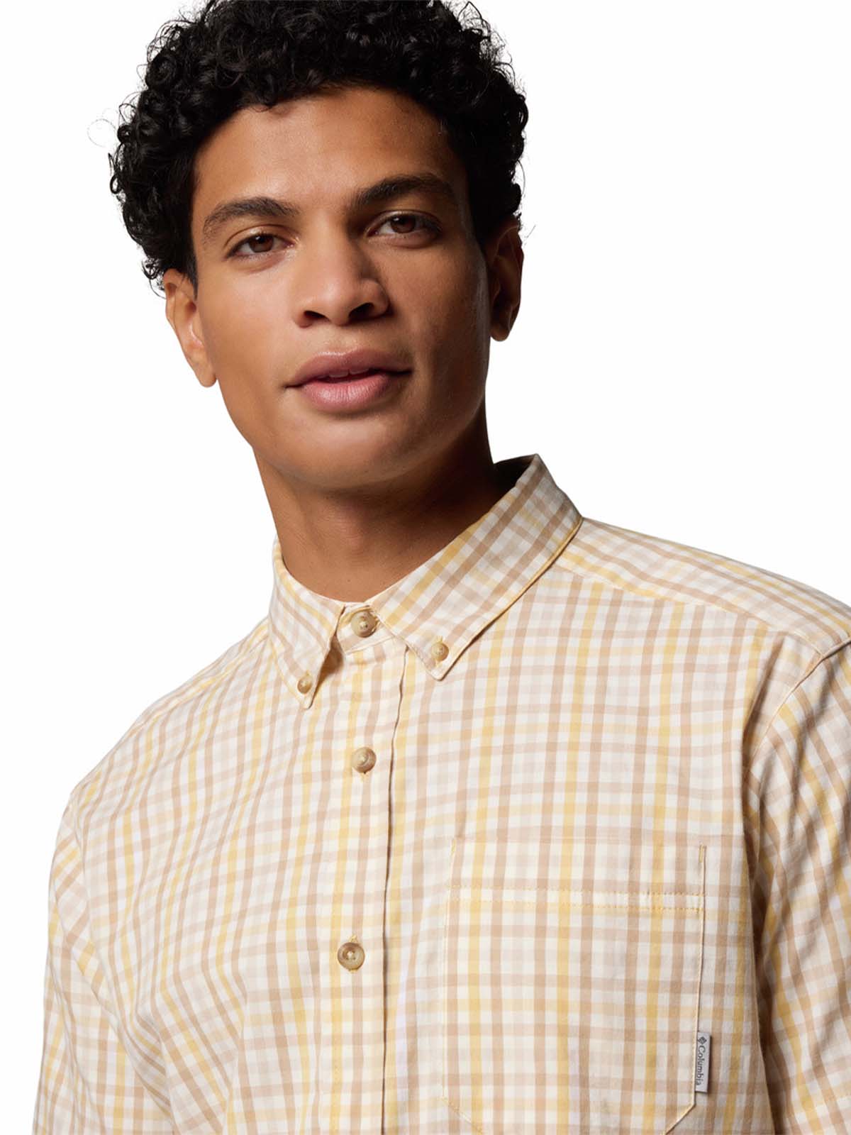 Camisa Manga Corta Hombre Rapid Rivers II Multicolor Columbia